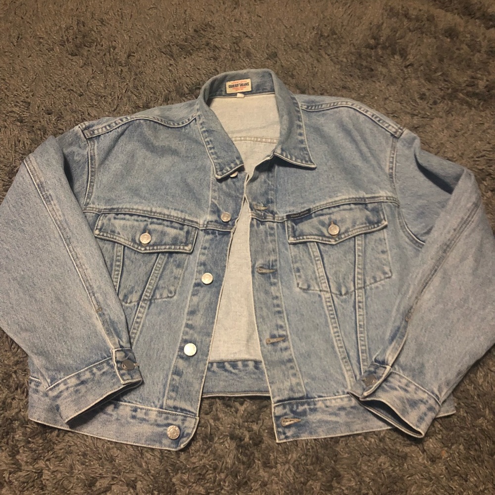 90s vintage guess jeans denim jacket